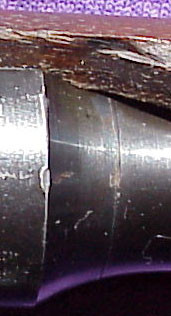 Closeup of Barrel Seam